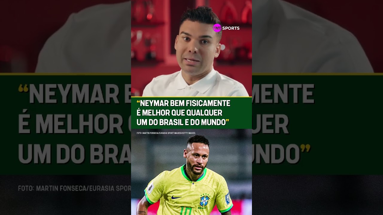 "NEYMAR BEM FISICAMENTE TEM QUE DAR PRA ELE A 10!" #shorts