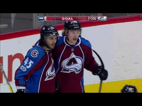 Video: Caps rain at Pepsi Center for Rantanen’s first career hat trick