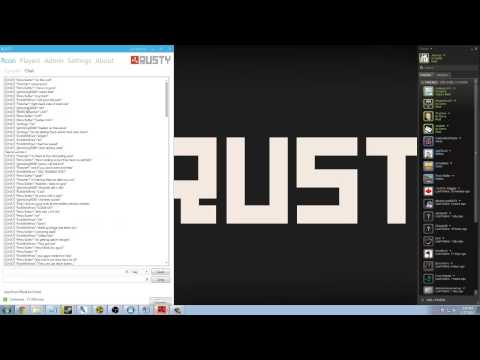 how to set rcon password rust