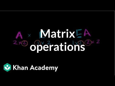 how to define matrix in c