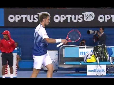 Shot of the day: Djokovic v Wawrinka - Australian Open 2015