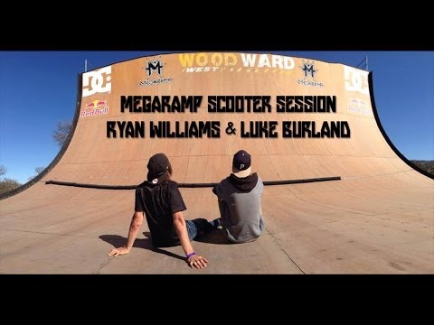Megaramp Scooter Session | Ryan Williams & Luke Burland
