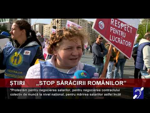 Protest sub genericul ”Stop sărăcirii românilor”