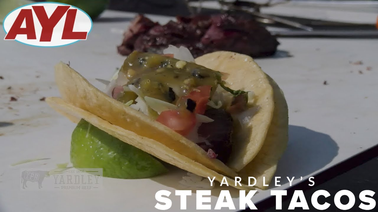 Yardley's Steak Tacos