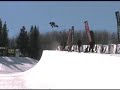 Snowboarding Halfpipe Jesse Csincsak Aspen Open