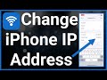 How To Change The Ip Address On Iphone