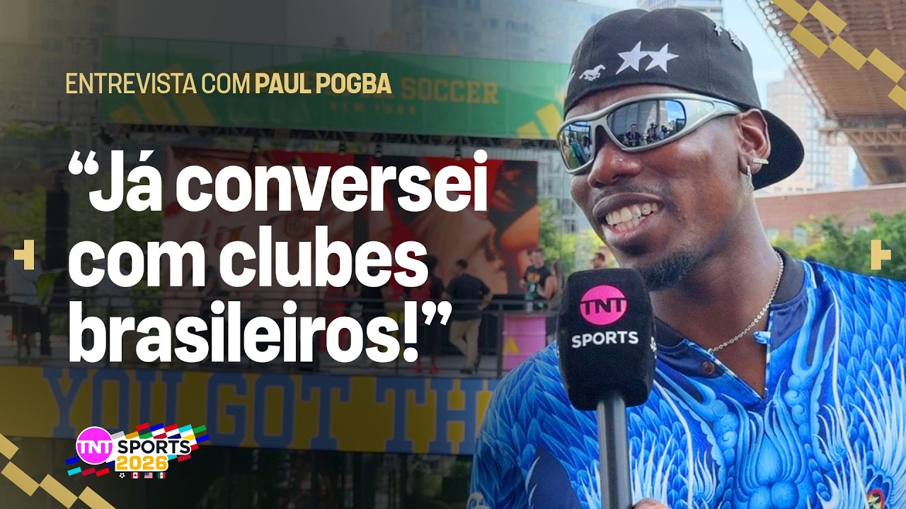 Pogba Canta E Dança Funk, Fala Português E Responde Sobre Jogar No Futebol Brasileiro! | Entrevista