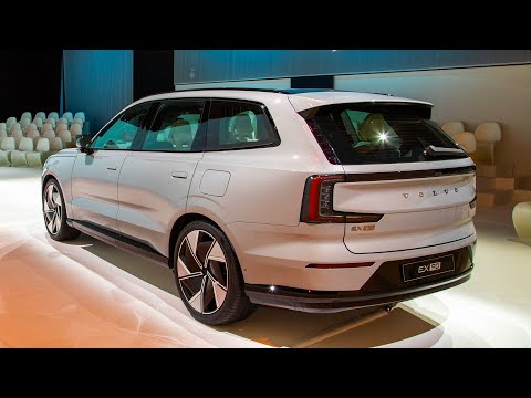 2024 Volvo EX90 – Exterior and Interior Details / Electric 7-Seater SUV
