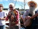 Zydeco band Bayou Seco for Obama, Santa Fe Zydeco band Bayou Seco for Obama, Santa Fe