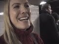  Christiana Lynn pave paradise big yellow taxi art music subway street new york performance busk song sing document inte