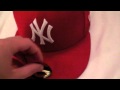 Taking the stickers OFF my 59FIFTY Yankees New Era hat