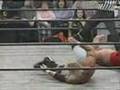 WCW - Sid Vicious breaks his leg