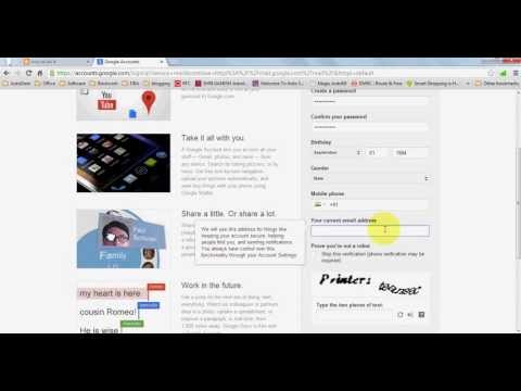how to create email id