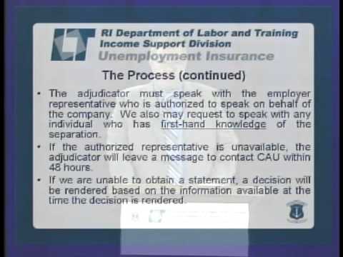 how to collect unemployment in ri