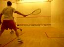 Partijtje squash (Wynand - Marco)