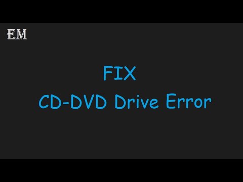 how to troubleshoot dvd drive