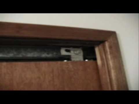 how to fix a pocket door