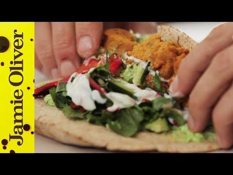 hummus - BOOM! Aaron's back with another great street food recipe - falafel. This is a classic vegetarian recipe with a twist: instead of chickpeas he uses sweet pota...