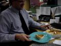 Captain Custard enjoys a birthday treat.MPG