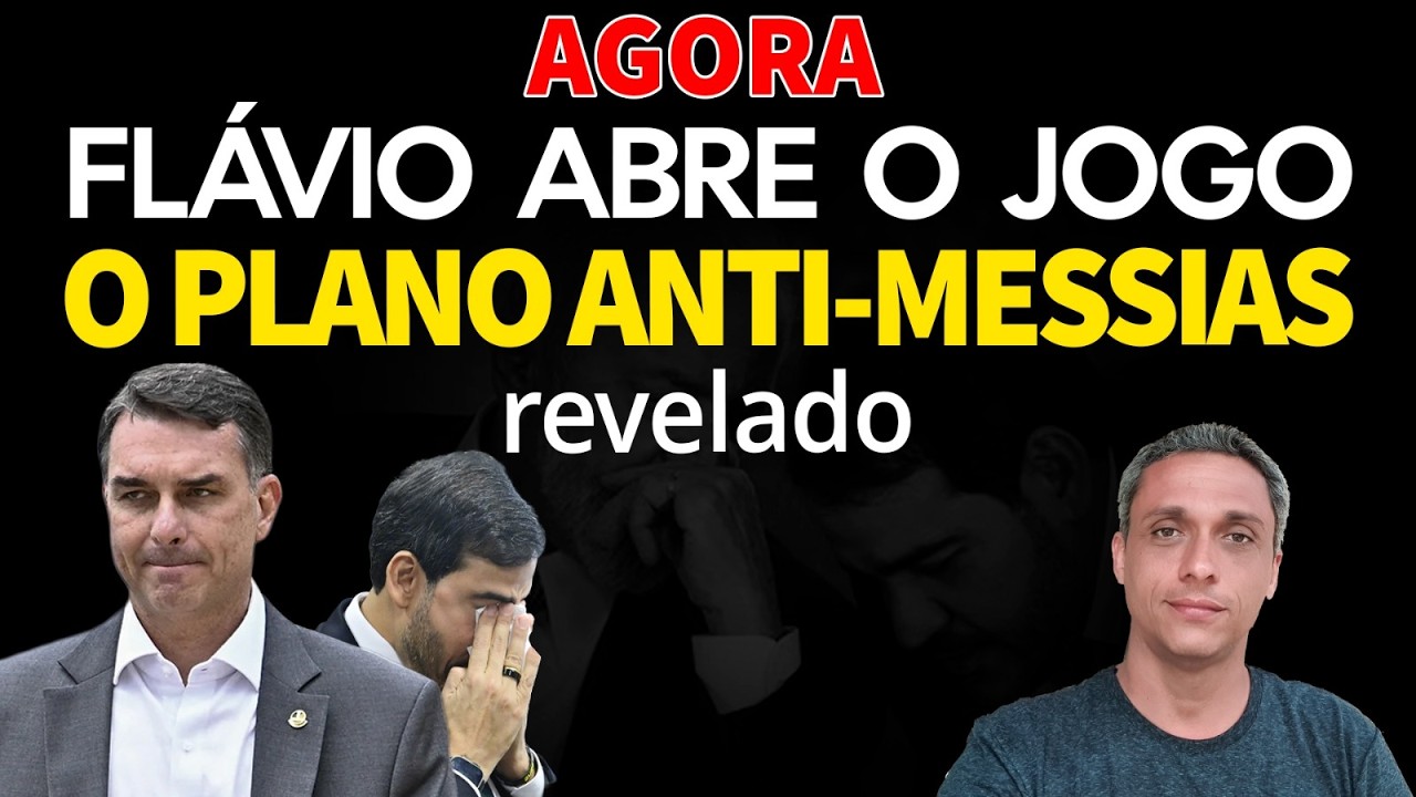 AGORA - Flávio abre o jogo sobre sua articulação contra MESSIAS.