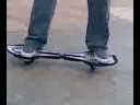 Diego Oliveros con el waveboard