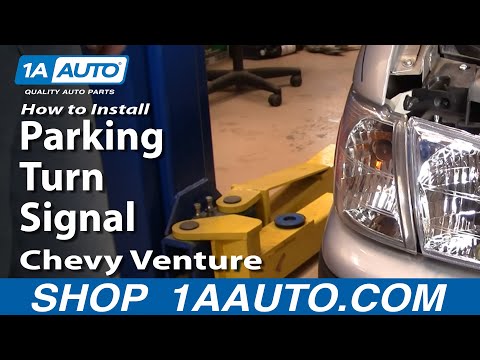 How To Install Replace Parking Turn Signal Chevy Venture Pontiac Montana 97-05 1AAuto.com