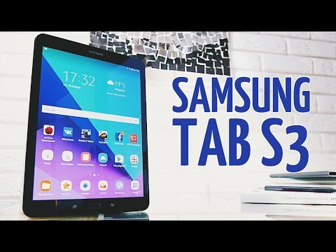 Обзор Samsung Galaxy Tab S3 9.7 SM-T825 (LTE, 32Gb, black)