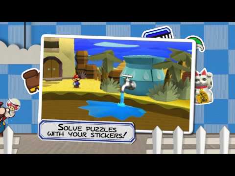 'Story' trailer - Paper Mario: Sticker Star (Nintendo 3DS) Video