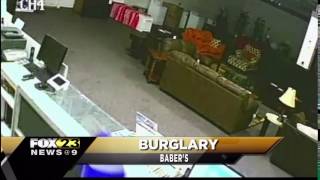 2 suspects wanted for Baber's burglary