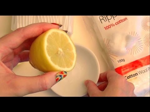 how to use lemon juice on ur face