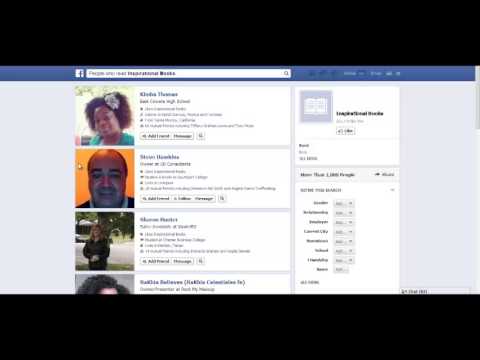 how to do facebook graph search