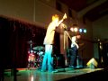 Playing live at a Talent show