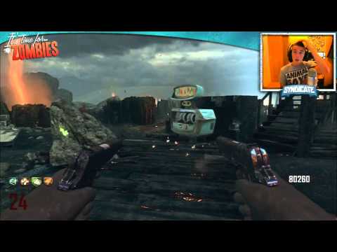Black Ops 2 Zombies: Nuketown Round 36 Gameplay/Tutorial! w/Syndicate!