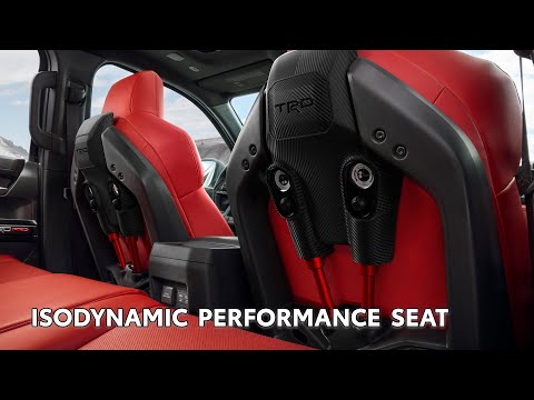 2024 Toyota Tacoma TRD Pro – New IsoDynamic Performance Seats