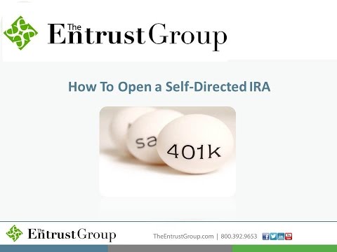 how to open a self directed ira