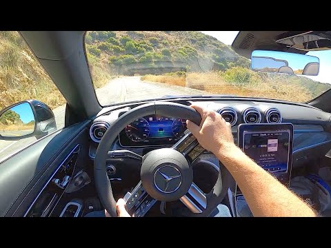 2024 Mercedes CLE 300 4Matic Cabriolet - POV Test Drive (Binaural Audio)