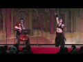 Asharah at Tribal Fest 2009, with Samantha Hegre on Cello