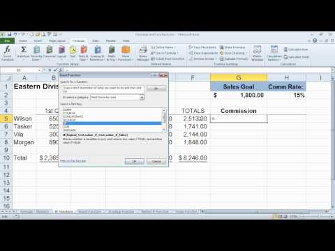 how to perform if function in excel