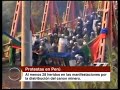 MANIFESTANTES RETIENEN 60 ANTIDISTURBIOS MANIFESTANTES RETIENEN 60 ANTIDISTURBIOS