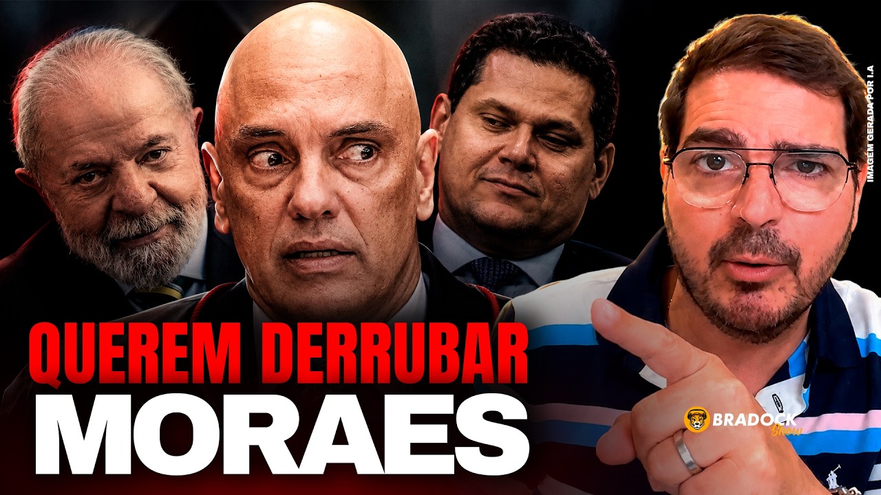MORAES ESTÁ ISOLADO? JANTAR COM LULA E ALCOLUMBRE LEVANTA SUSPEITAS | EXCLUSIVO BRADOCK