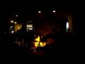 Waiter Making Flaming Mexican Coffee Drink