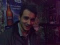 Cabs doing in impression of Chris from Family Guy after taking magic mushrooms