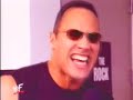 Tribute to The Rock before Wrestlemania X8