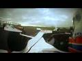 Martin Brundle drives a Super Aguri at Silverstone