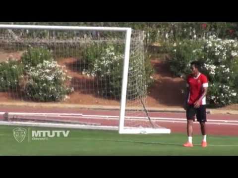 MTUTD.TV มุ้ย ลงอุ่นเครื่องครั้งแรกกับอัลเมเรีย