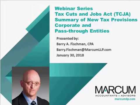 Corporate and Pass-Through Entities