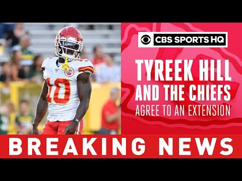 Video: Tyreek Hill And The Chiefs Agree To An Extension Worth $54,000,000 | Breaking News | CBS Sports HQ