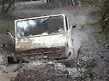 unimog climbs a mud step unimog climbs a mud step