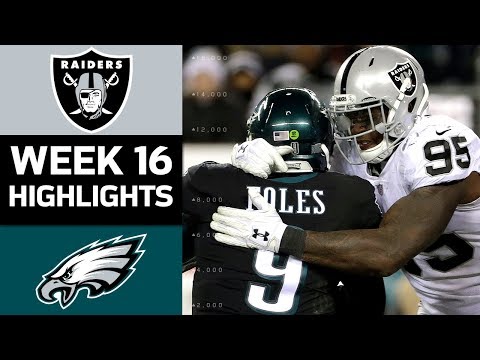 Video: Raiders vs. Eagles | NFL Week 16 Game Highlights