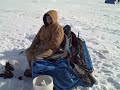 Ice Fishing at Hannen Park on Jan. 31, 2009. A nice day. Lots of fishers. Lots of sledding. Not a lot of fish.